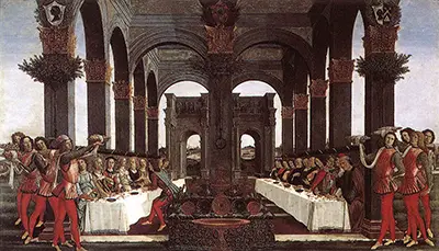 The Story of Nastagio Degli Onesti II Sandro Botticelli
